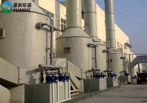 酸碱废气乐竞体育网页版登录施工现场